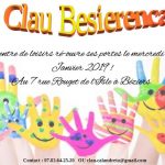 La Clau Besierenca ré-ouvre ses portes à partir du 9 janvier 2019. Inscrivez-vous !
